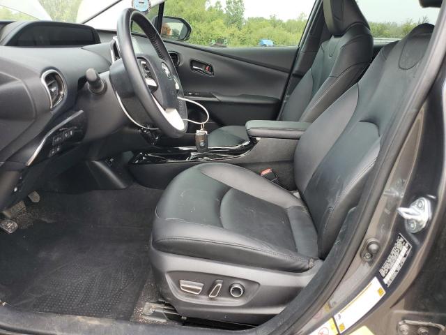 JTDKARFP1H3010321 - 2017 TOYOTA PRIUS PRIM ნაცრისფერი ფოტო 7