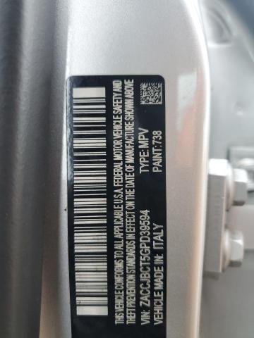 ZACCJBCT5GPD39594 - 2016 JEEP RENEGADE TRAILHAWK SILVER photo 13