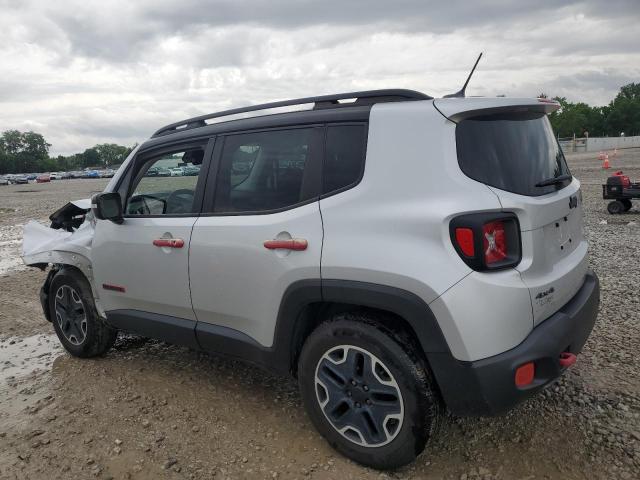 ZACCJBCT5GPD39594 - 2016 JEEP RENEGADE TRAILHAWK SILVER photo 2