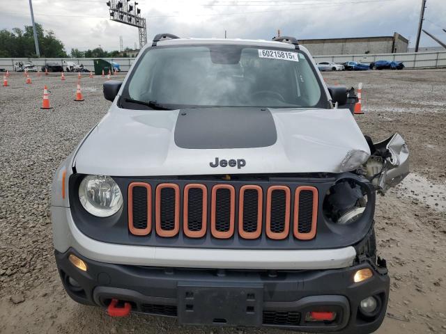 ZACCJBCT5GPD39594 - 2016 JEEP RENEGADE TRAILHAWK SILVER photo 5