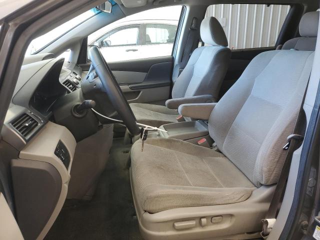 5FNRL5H41CB044419 - 2012 HONDA ODYSSEY EX GRAY photo 7