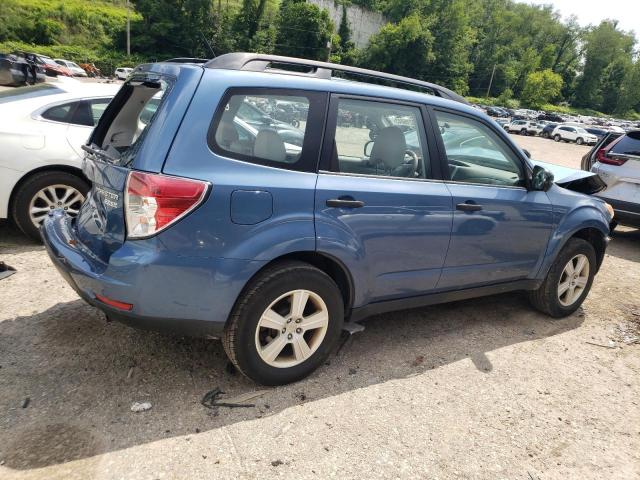 JF2SH6BC1AH900552 - 2010 SUBARU FORESTER XS BLUE photo 3