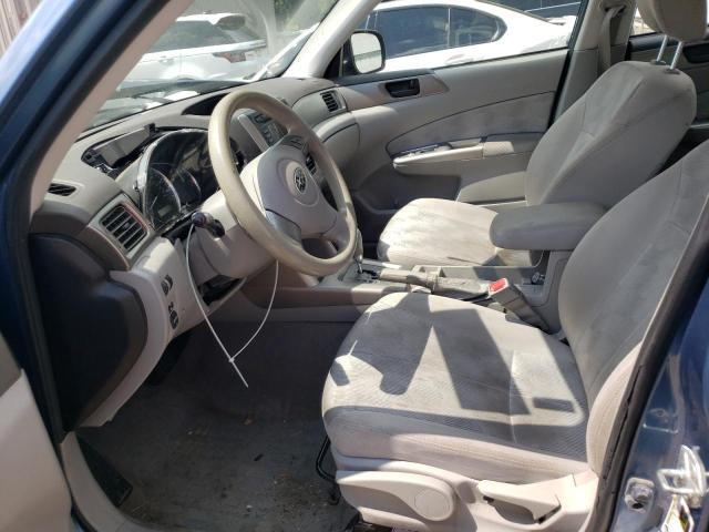 JF2SH6BC1AH900552 - 2010 SUBARU FORESTER XS Mavi foto 7