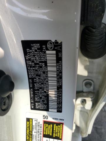 2T1BURHE2KC237891 - 2019 TOYOTA COROLLA L Ақ фото 13