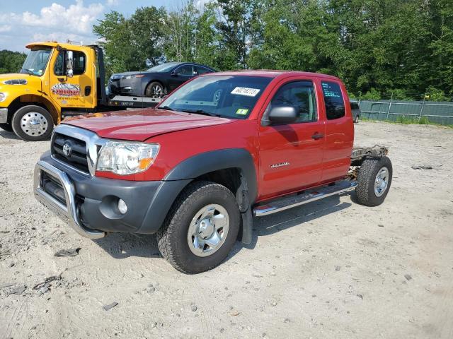 5TFUU4EN7BX001741 - 2011 TOYOTA TACOMA ACCESS CAB წითელი ფოტო 1