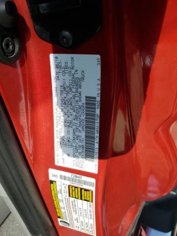 5TFUU4EN7BX001741 - 2011 TOYOTA TACOMA ACCESS CAB წითელი ფოტო 12