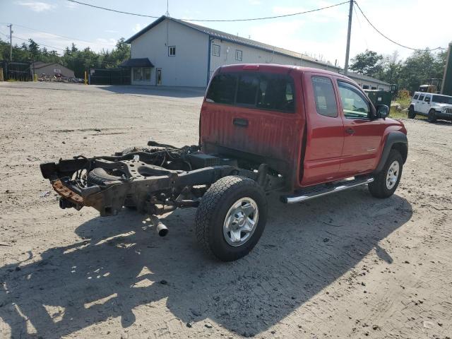 5TFUU4EN7BX001741 - 2011 TOYOTA TACOMA ACCESS CAB წითელი ფოტო 3