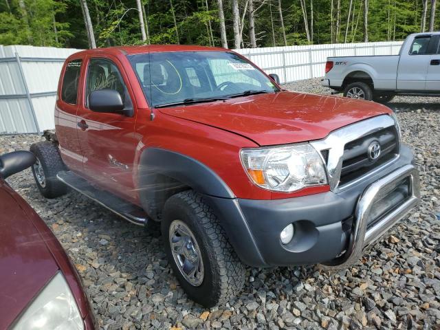 5TFUU4EN7BX001741 - 2011 TOYOTA TACOMA ACCESS CAB RED photo 4