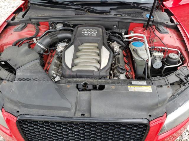 WAUCVAFR2CA038674 - 2012 AUDI S5 PREMIUM PLUS 红色 照片 11