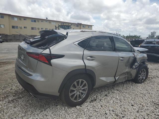 JTJAARBZ4L2160437 - 2020 LEXUS NX 300 BASE ვერცხლისფერი ფოტო 3