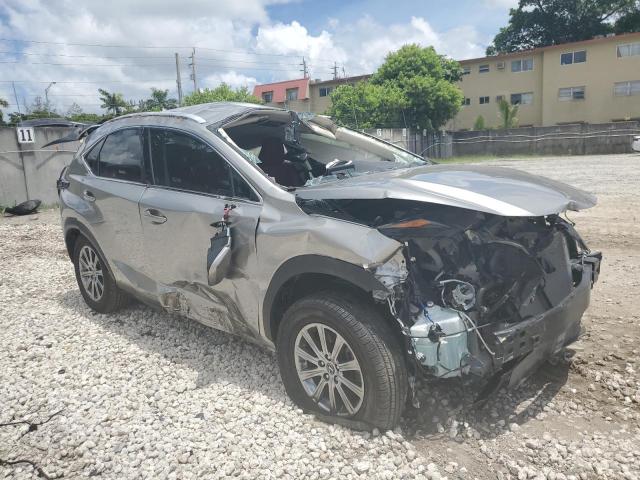 JTJAARBZ4L2160437 - 2020 LEXUS NX 300 BASE ვერცხლისფერი ფოტო 4