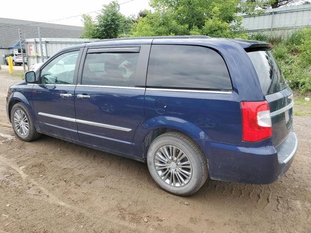 2C4RC1CG2ER231735 - 2014 CHRYSLER TOWN & COU TOURING L BLUE photo 2