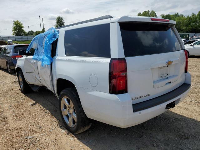 1GNSKHKC6GR470202 - 2016 CHEVROLET SUBURBAN K1500 LT WHITE photo 2