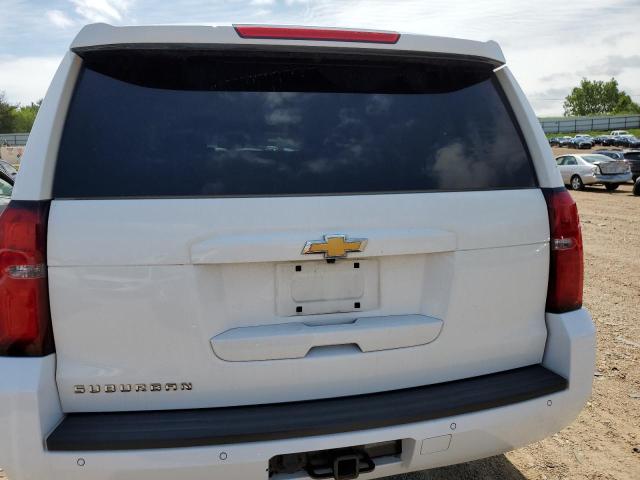 1GNSKHKC6GR470202 - 2016 CHEVROLET SUBURBAN K1500 LT WHITE photo 6