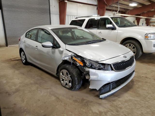 3KPFK4A70HE140656 - 2017 KIA FORTE LX SILVER photo 4