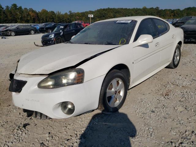 2G2WP552461150644 - 2006 PONTIAC GRAND PRIX WHITE photo 2