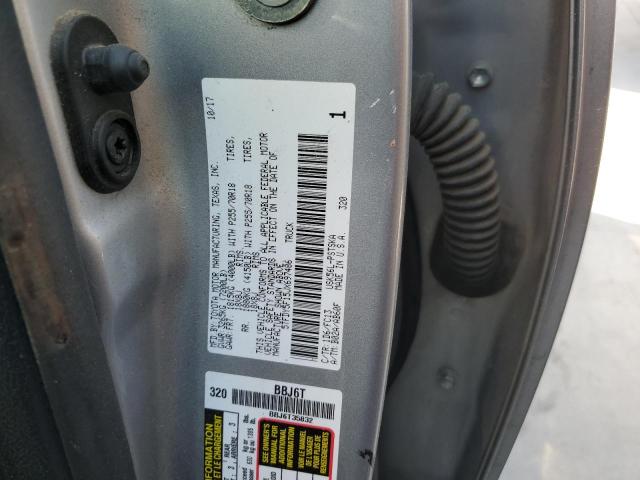 5TFDY5F15JX697486 - 2018 TOYOTA TUNDRA CREWMAX SR5 SILVER photo 12