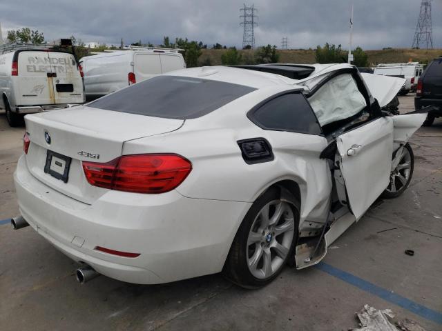 WBA3R5C54EK188098 - 2014 BMW 435 XI WHITE photo 4