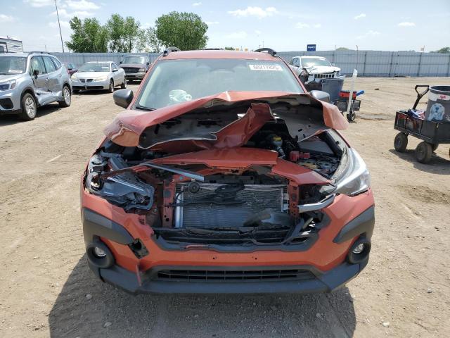 JF2GUADC0RH868674 - 2024 SUBARU CROSSTREK PREMIUM ORANGE photo 5