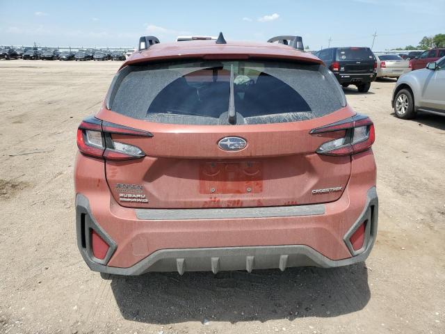 JF2GUADC0RH868674 - 2024 SUBARU CROSSTREK PREMIUM ORANGE photo 6