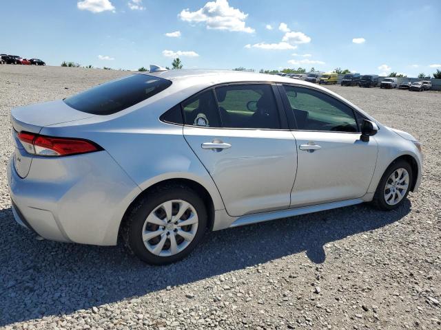 JTDEPRAE6LJ016136 - 2020 TOYOTA COROLLA LE SILVER photo 3