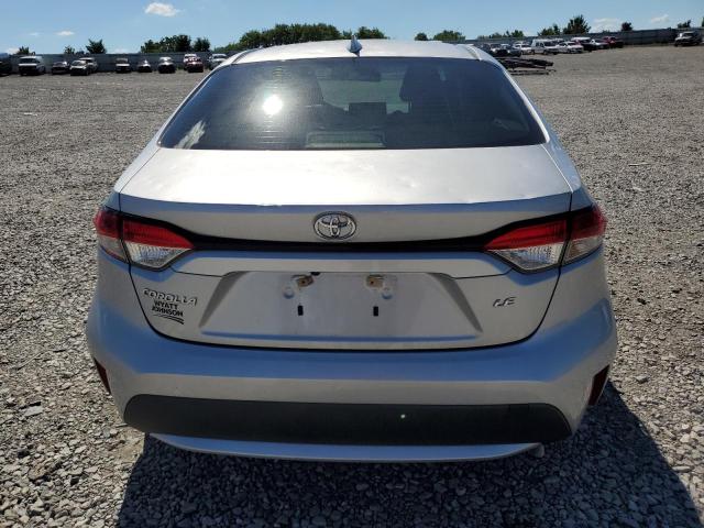 JTDEPRAE6LJ016136 - 2020 TOYOTA COROLLA LE SILVER photo 6