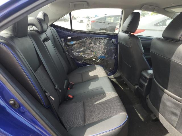 2T1BURHE6KC210628 - 2019 TOYOTA COROLLA L ლურჯი ფოტო 10