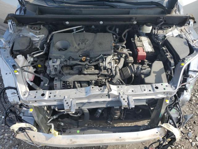 2T3H1RFV6MC093617 - 2021 TOYOTA RAV4 LE SILVER photo 12