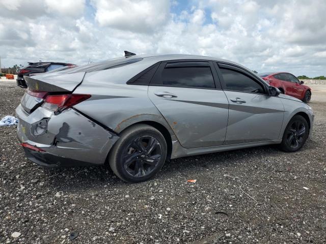 5NPLM4AG0NH078129 - 2022 HYUNDAI ELANTRA SEL SILVER photo 3