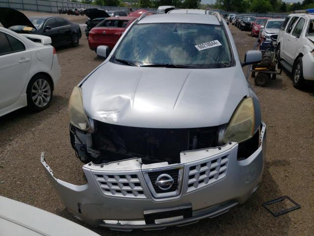 JN8AS58V48W104743 - 2008 NISSAN ROGUE S SILVER photo 5