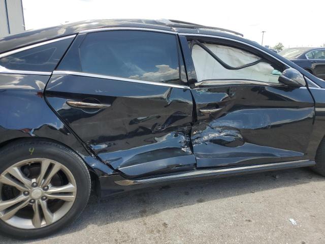 5NPE34AF6JH620864 - 2018 HYUNDAI SONATA SPORT Schwarz Foto 10