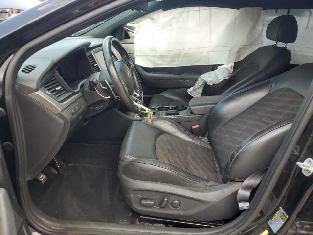 5NPE34AF6JH620864 - 2018 HYUNDAI SONATA SPORT Schwarz Foto 7