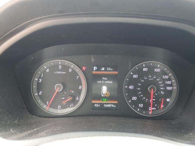 5NPE34AF6JH620864 - 2018 HYUNDAI SONATA SPORT Schwarz Foto 9