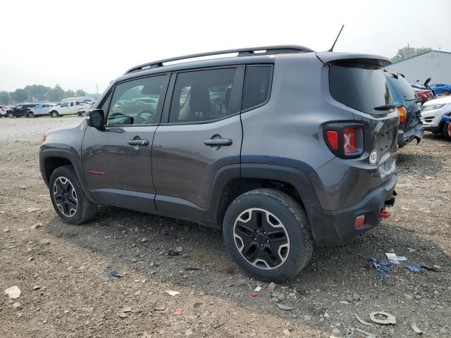 ZACCJBCB1HPG11809 - 2017 JEEP RENEGADE TRAILHAWK GRAY photo 2