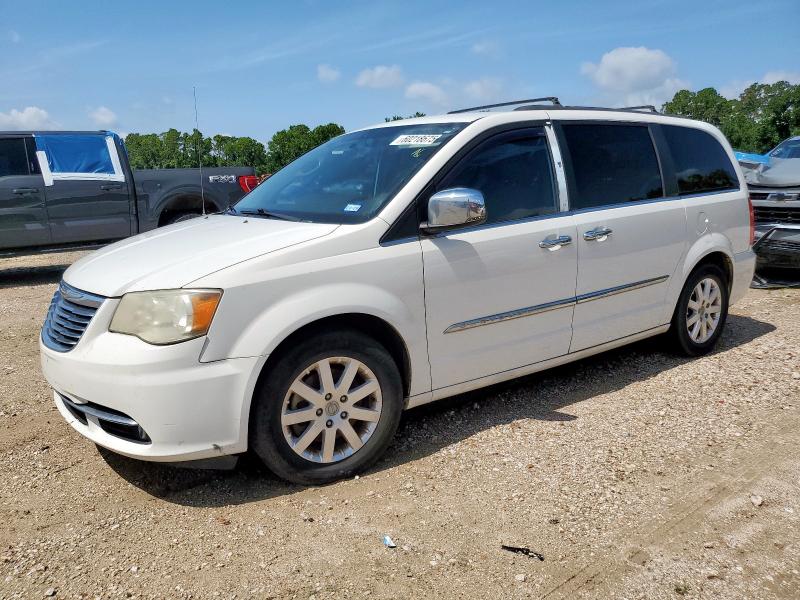 2C4RC1CG5CR327551 - 2012 CHRYSLER TOWN & COU TOURING L WHITE photo 1