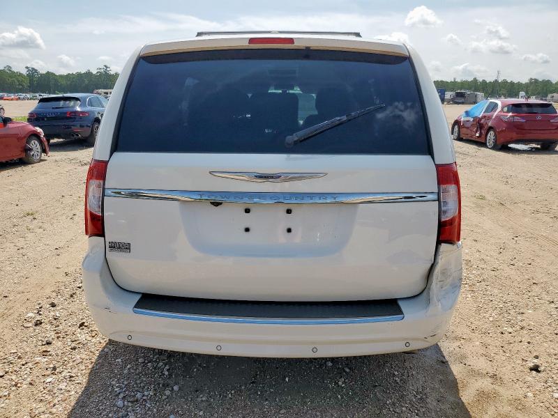 2C4RC1CG5CR327551 - 2012 CHRYSLER TOWN & COU TOURING L WHITE photo 6