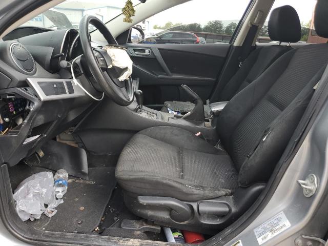 JM1BL1UFXC1582787 - 2012 MAZDA 3 I SILVER photo 7