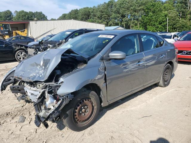 3N1AB7AP8DL705255 - 2013 NISSAN SENTRA S GRAY photo 1