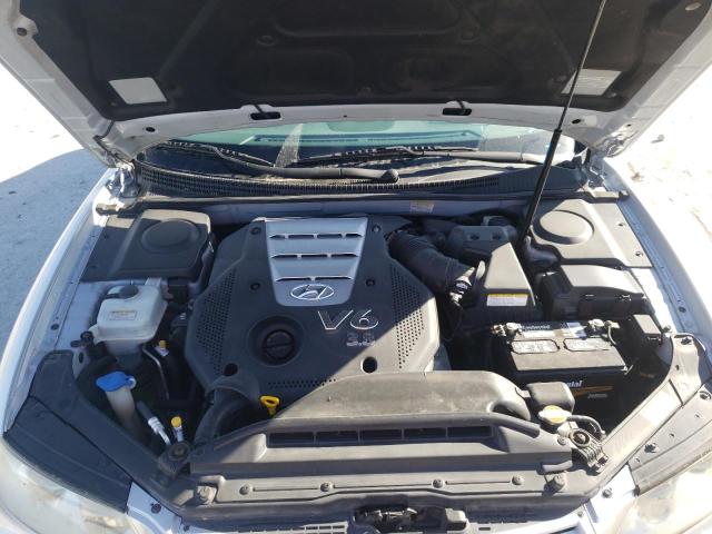 KMHFC46F77A188066 - 2007 HYUNDAI AZERA SE GRAY photo 7