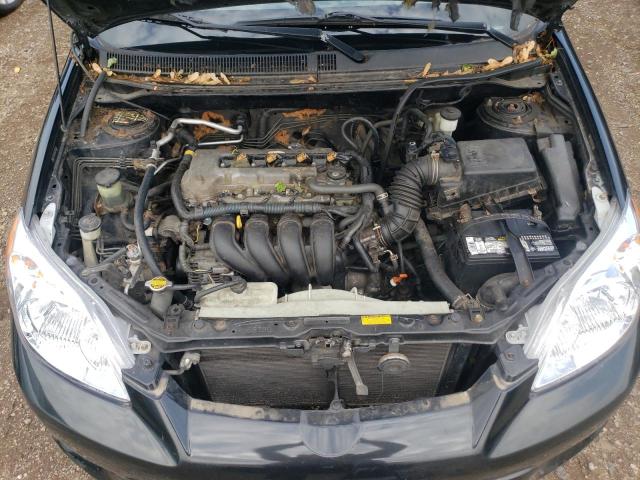 2T1KR30E36C572920 - 2006 TOYOTA COROLLA MA XR BLACK photo 11