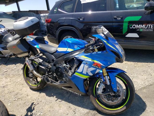 JS1GR7MA4J2101588 - 2018 SUZUKI GSX-R750 BLUE photo 1