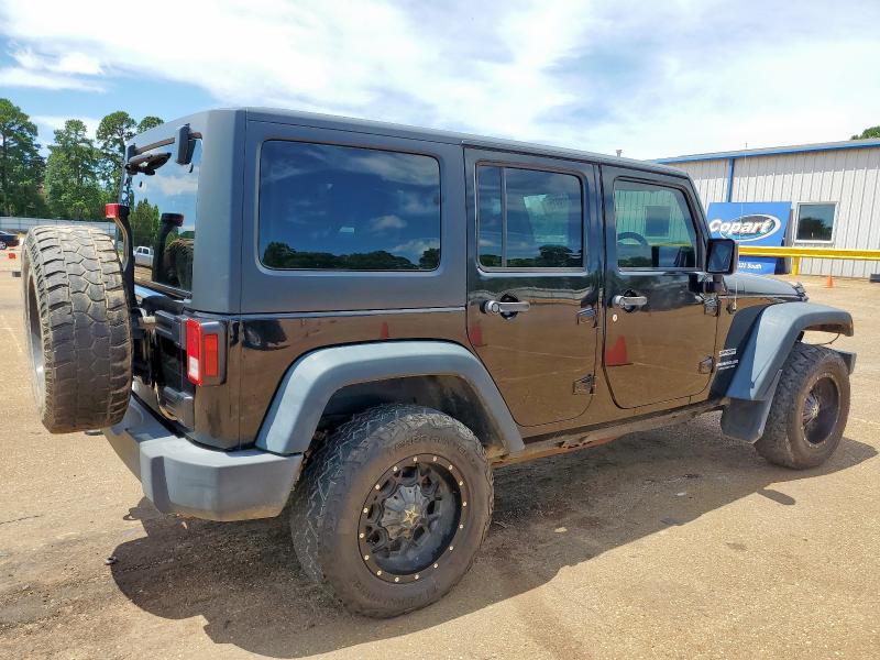 1C4BJWKGXGL232424 - 2016 JEEP WRANGLER U SPORT Siyah fotoğraf 2