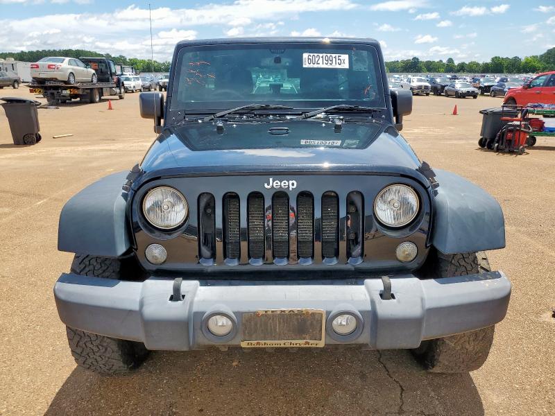 1C4BJWKGXGL232424 - 2016 JEEP WRANGLER U SPORT Siyah fotoğraf 5