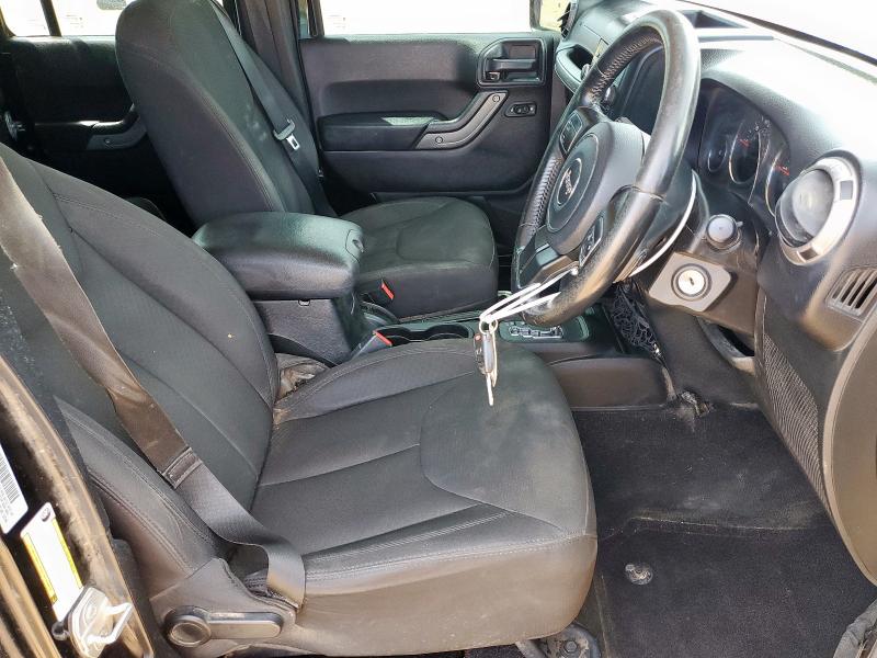 1C4BJWKGXGL232424 - 2016 JEEP WRANGLER U SPORT Siyah fotoğraf 7