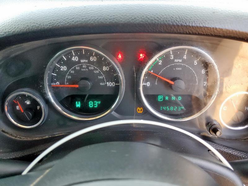 1C4BJWKGXGL232424 - 2016 JEEP WRANGLER U SPORT Siyah fotoğraf 9