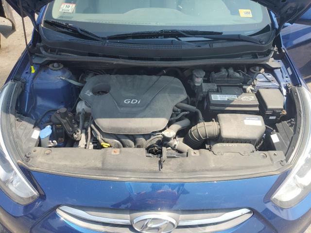 KMHCT4AE3GU140080 - 2016 HYUNDAI ACCENT SE BLUE photo 11