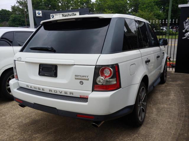 SALSH2E43BA266207 - 2011 LAND ROVER RANGE ROVE SC WHITE photo 4