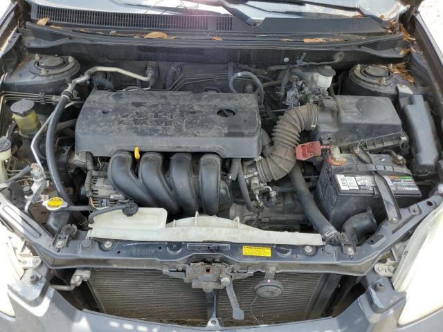 2T1KR32E95C344450 - 2005 TOYOTA COROLLA MA XR GRAY photo 11