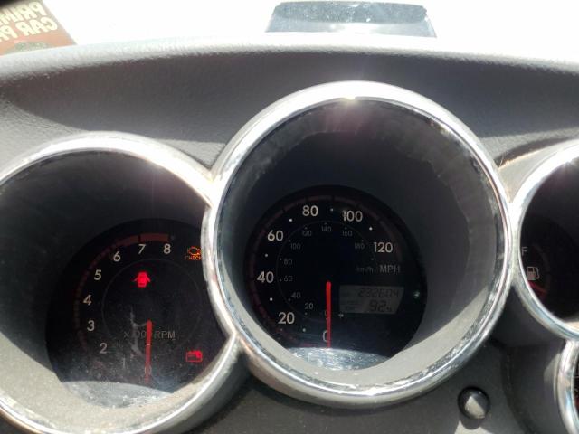 2T1KR32E95C344450 - 2005 TOYOTA COROLLA MA XR GRAY photo 9