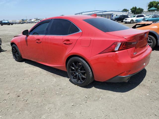 JTHBA1D22G5020575 - 2016 LEXUS IS 200T RED photo 2